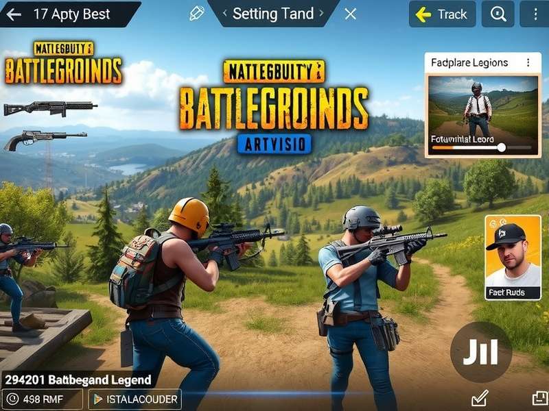 PUBG Battle Legend weapons and equipment